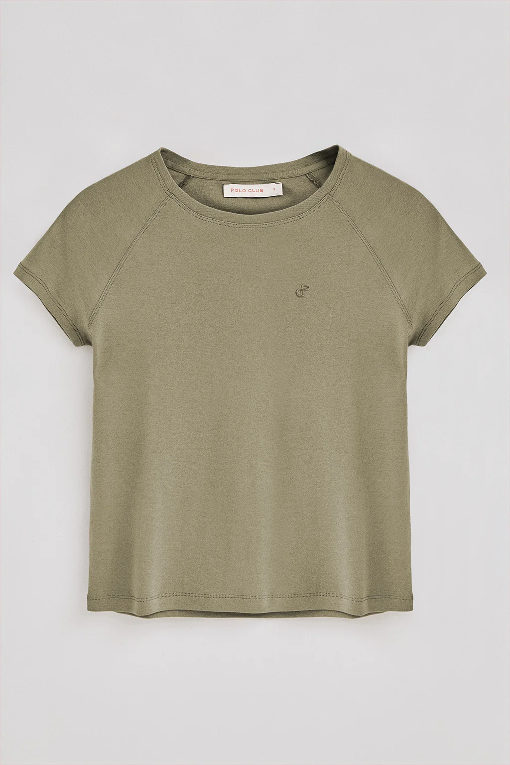 Camiseta verde Hesperia con monograma bordado - Image 9