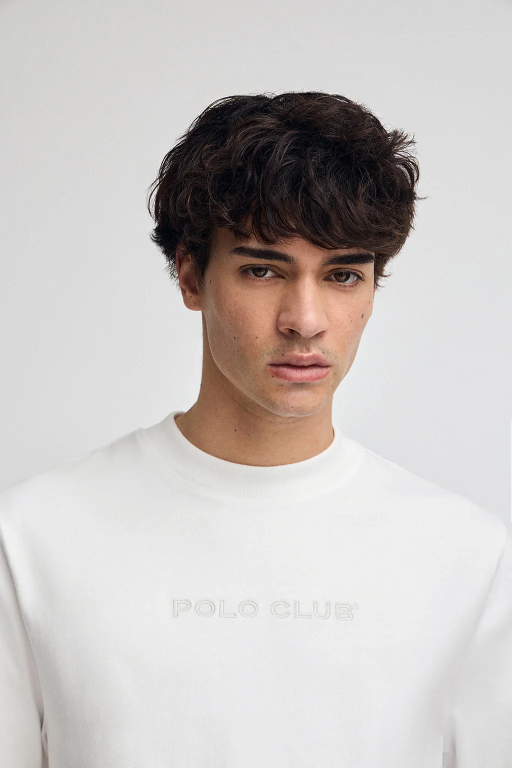 Camiseta JK blanca con logo contrastado Polo Club - Image 3
