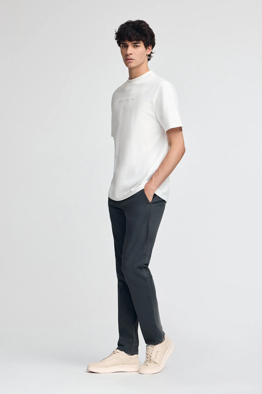Camiseta JK blanca con logo contrastado Polo Club - Image 4