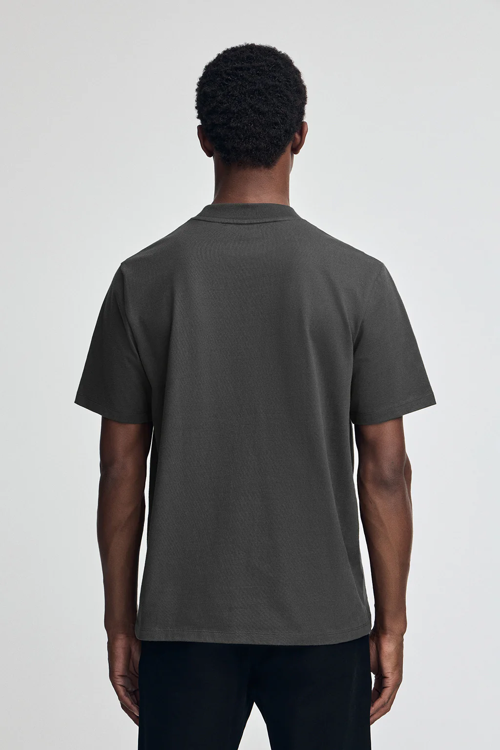 Camiseta JK gris oscuro con logo contrastado Polo Club - Image 4
