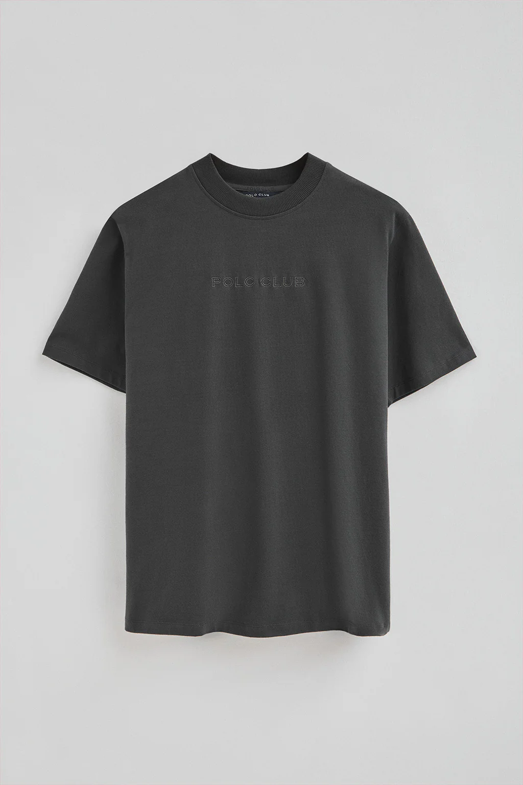 Camiseta JK gris oscuro con logo contrastado Polo Club - Image 9