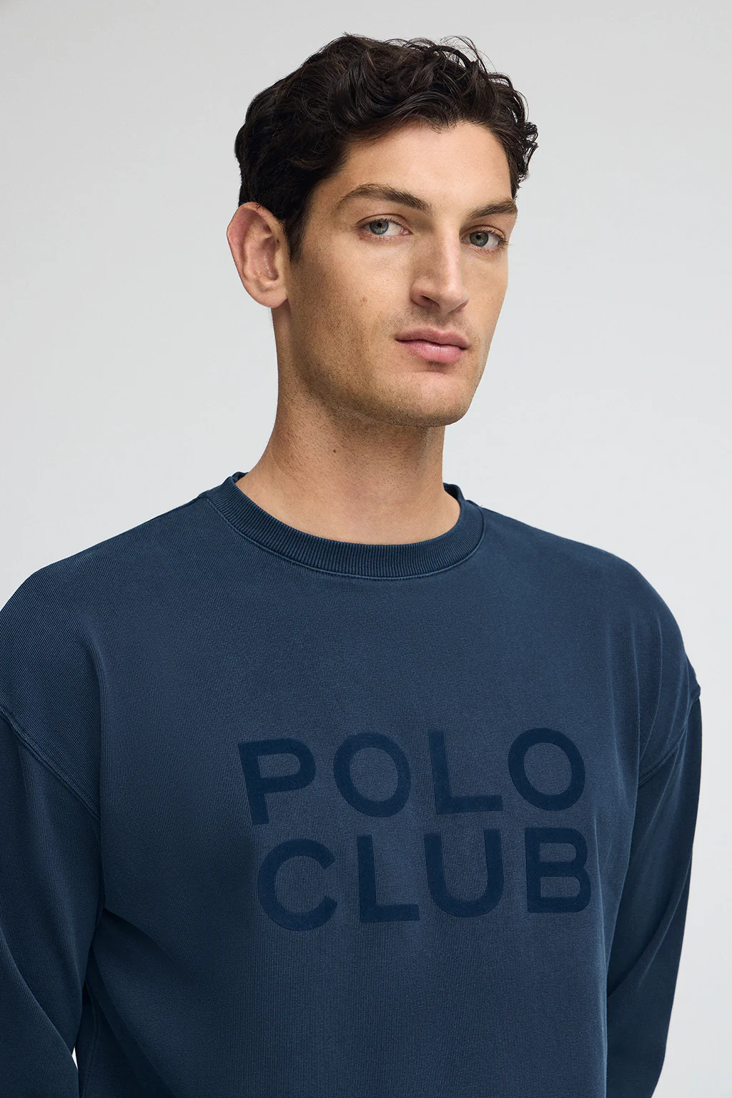 Camiseta Karat azul marino con logo Polo Club - Image 3
