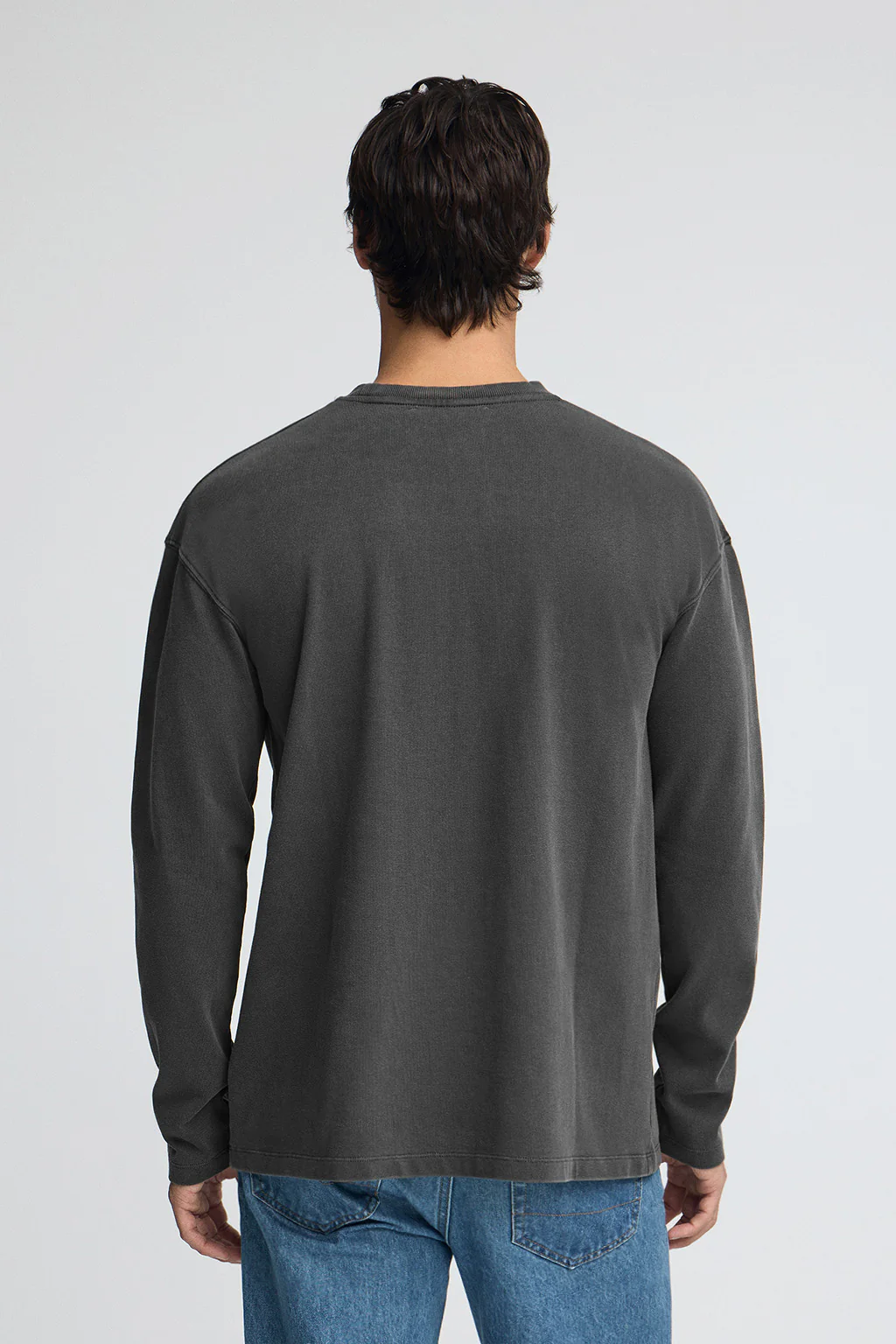 Camiseta Karat gris oscuro con logo Polo Club - Image 5
