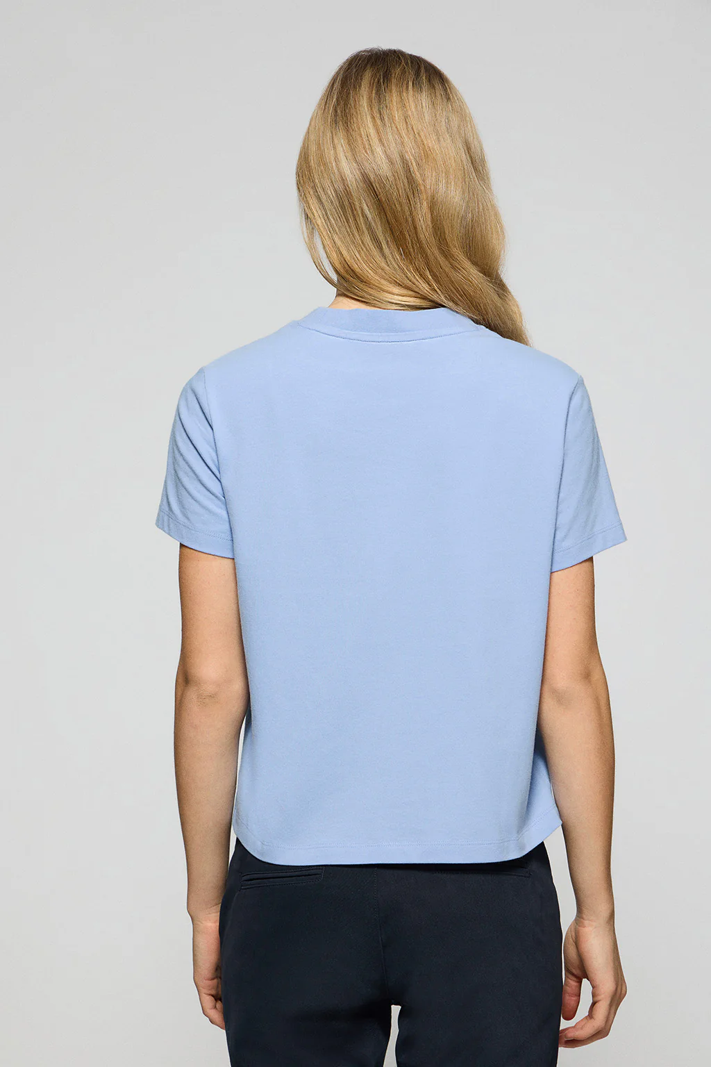 Camiseta Tori color azul agua con logo Minimal Combo Polo Club - Image 6