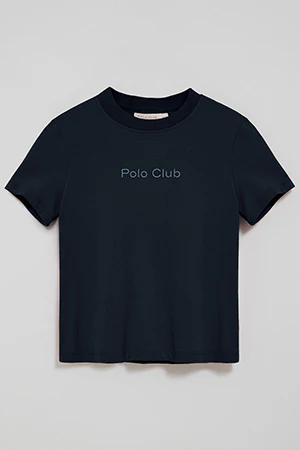Camiseta Tori azul marino con logo Minimal Combo Polo Club - Image 9