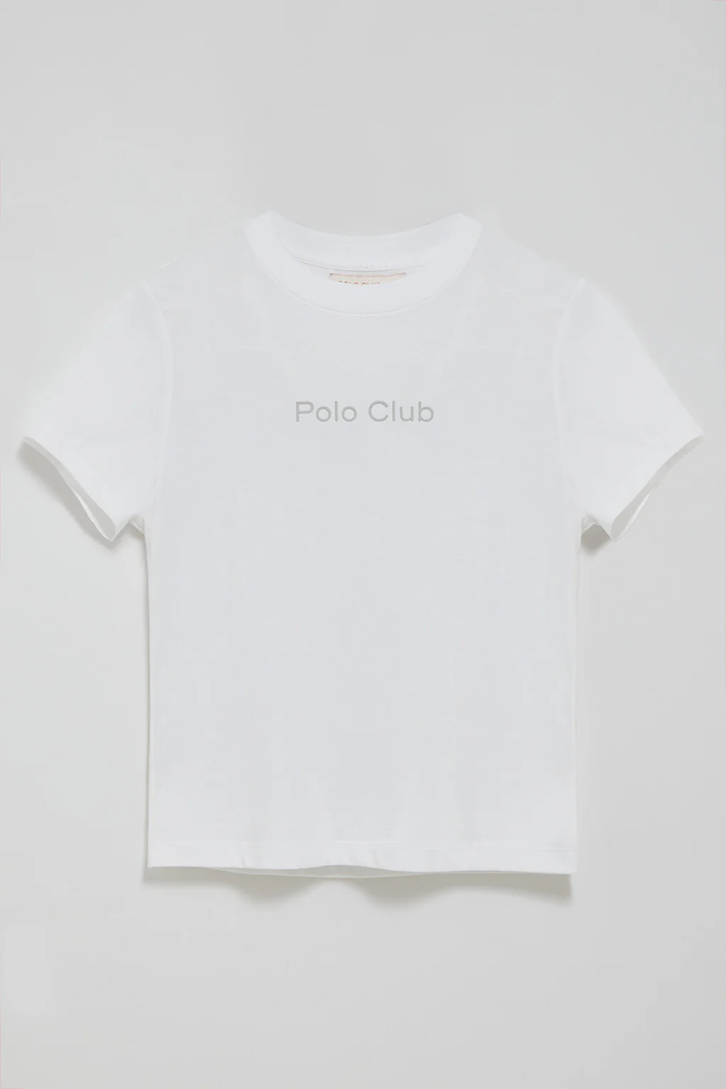 Camiseta Tori blanca con logo Minimal Combo Polo Club - Image 7