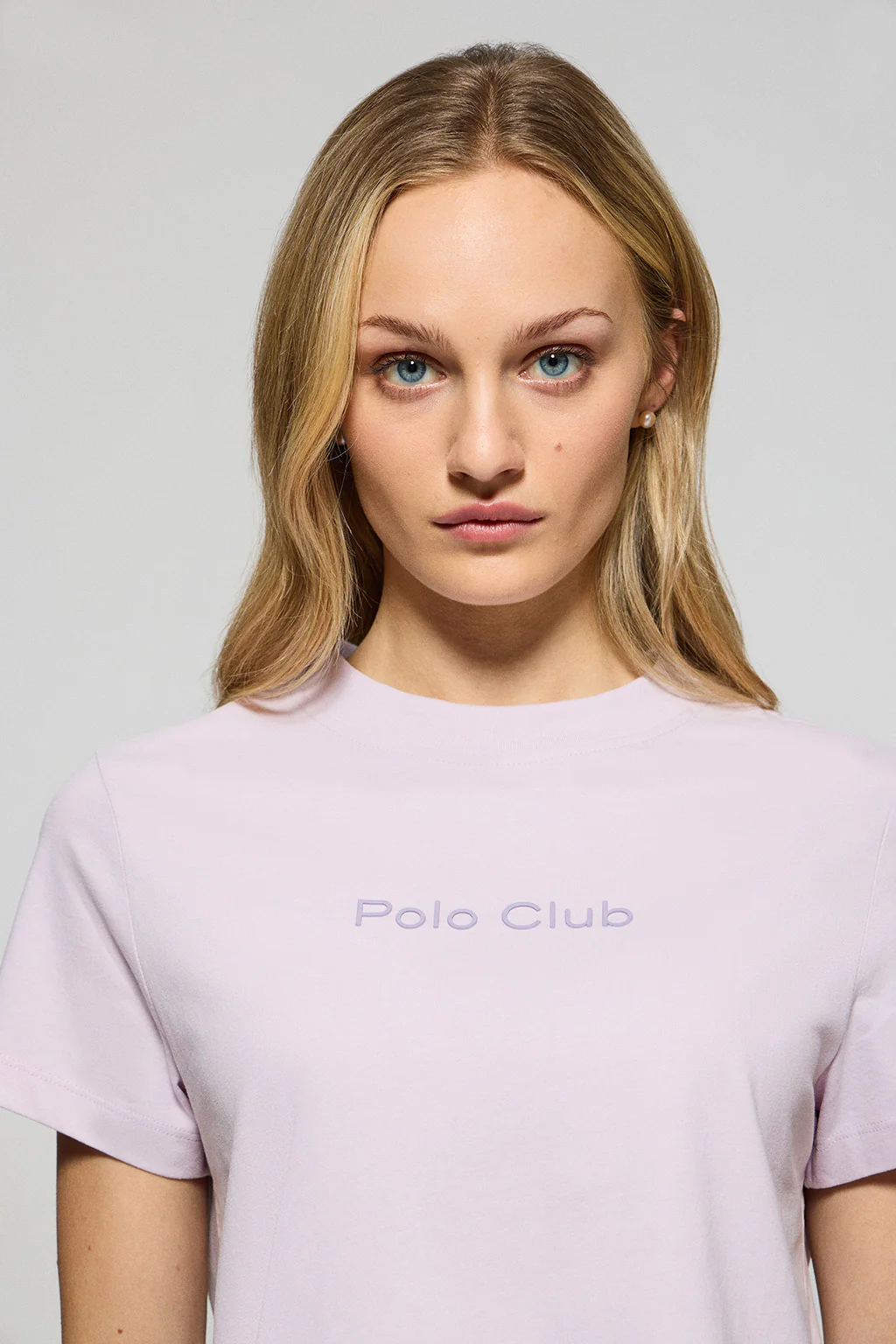 Camiseta Tori color lavanda con logo Minimal Combo Polo Club - Image 3