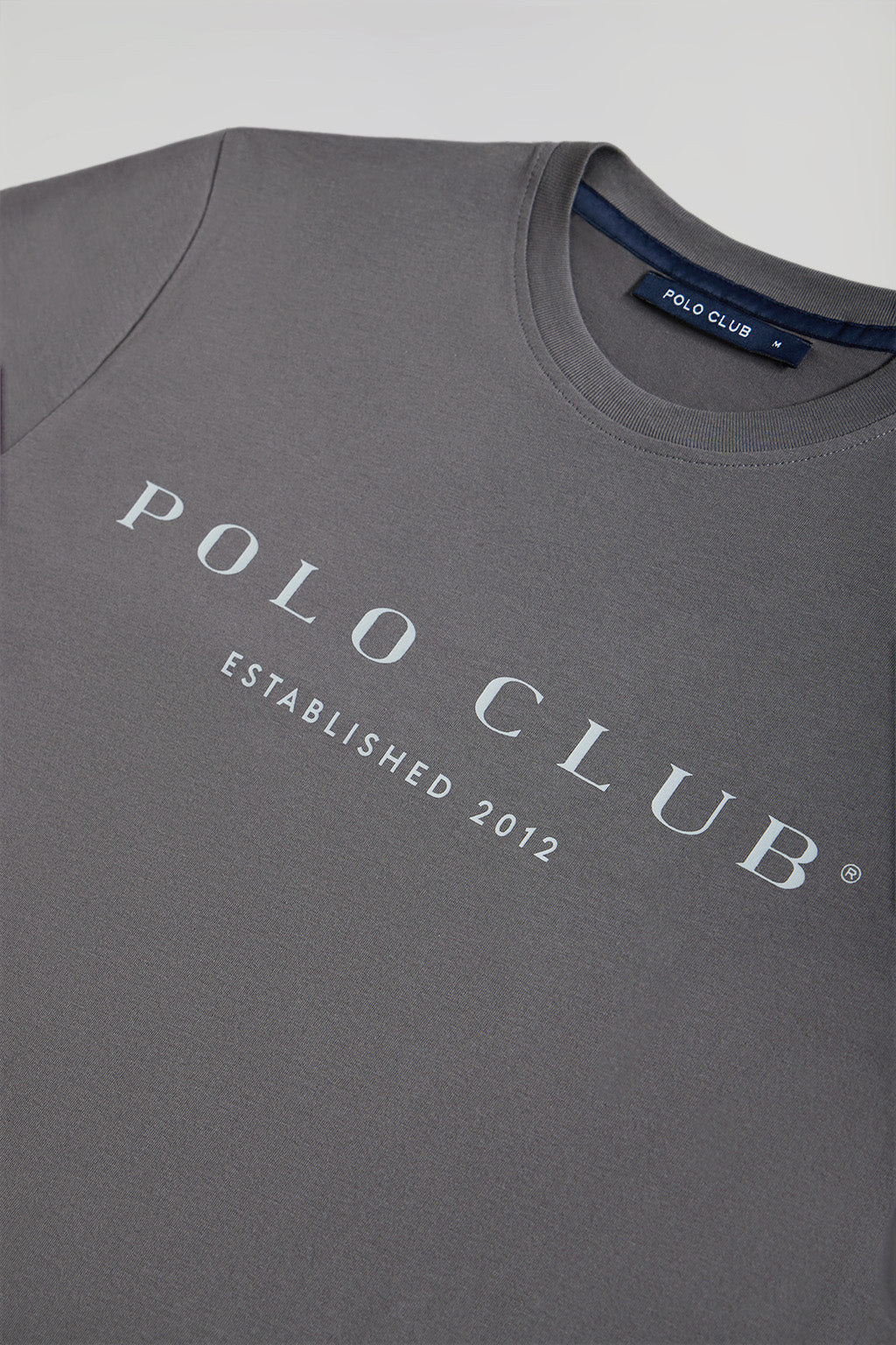 Camiseta básica asfalto con print icónico Polo Club - Image 6