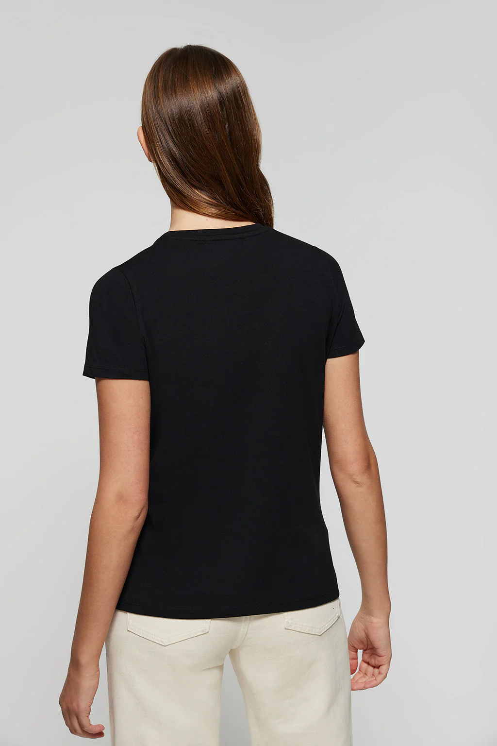 Camiseta negra con print icónico Polo Club - Image 4