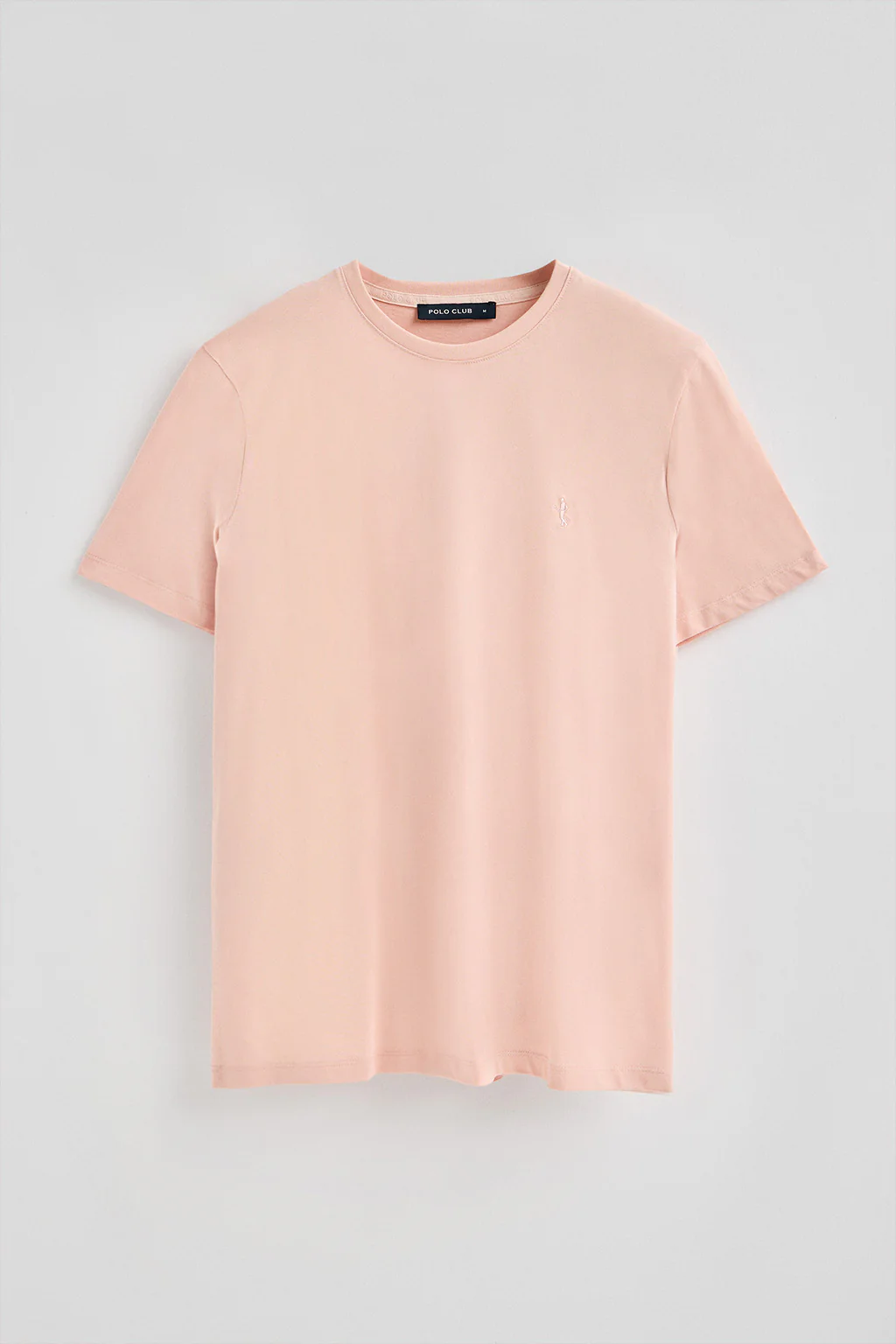 Camiseta color maquillaje básica de cuello redondo y bordado Rigby Best - Image 7