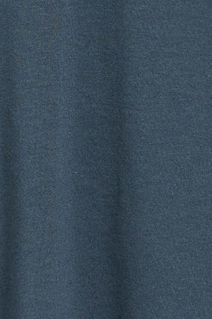 Camiseta azul denim de escote en pico y bordado Rigby Best - Image 7