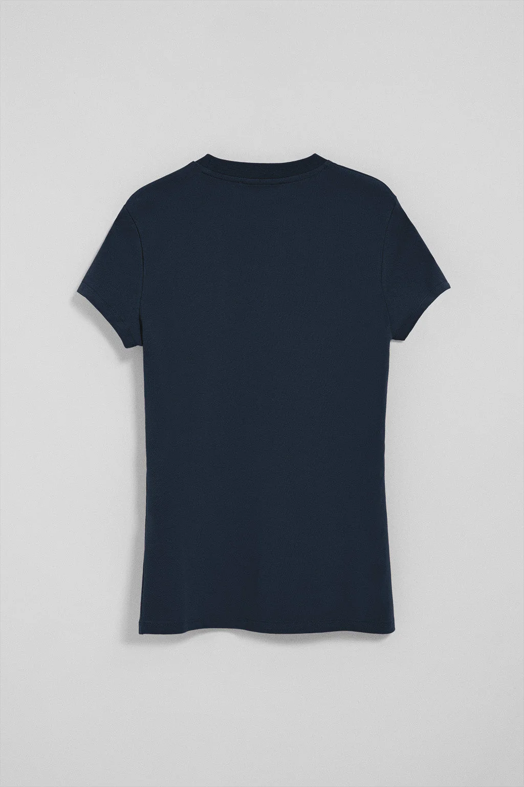 Camiseta azul marino de manga corta con logo bordado Rigby Go - Image 7