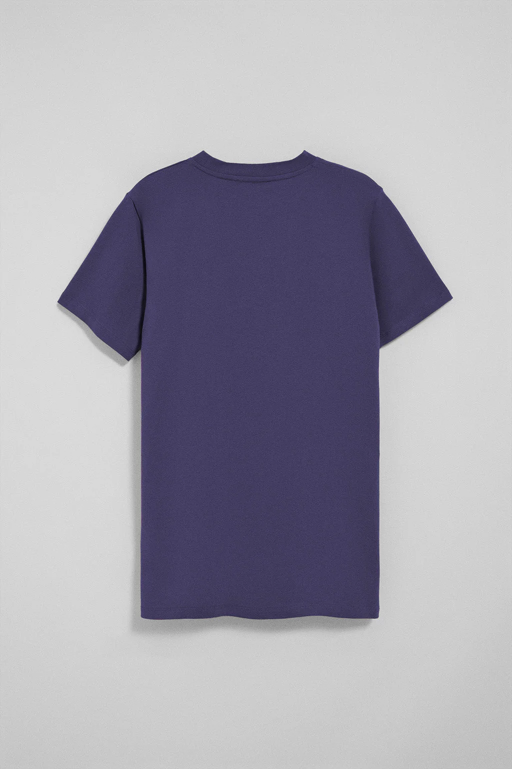 Camiseta azul con cuello redondo y logo bordado Rigby Go - Image 7