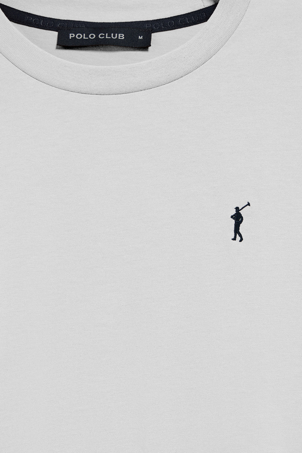 Camiseta de manga larga blanca con logo bordado Rigby Go - Image 6