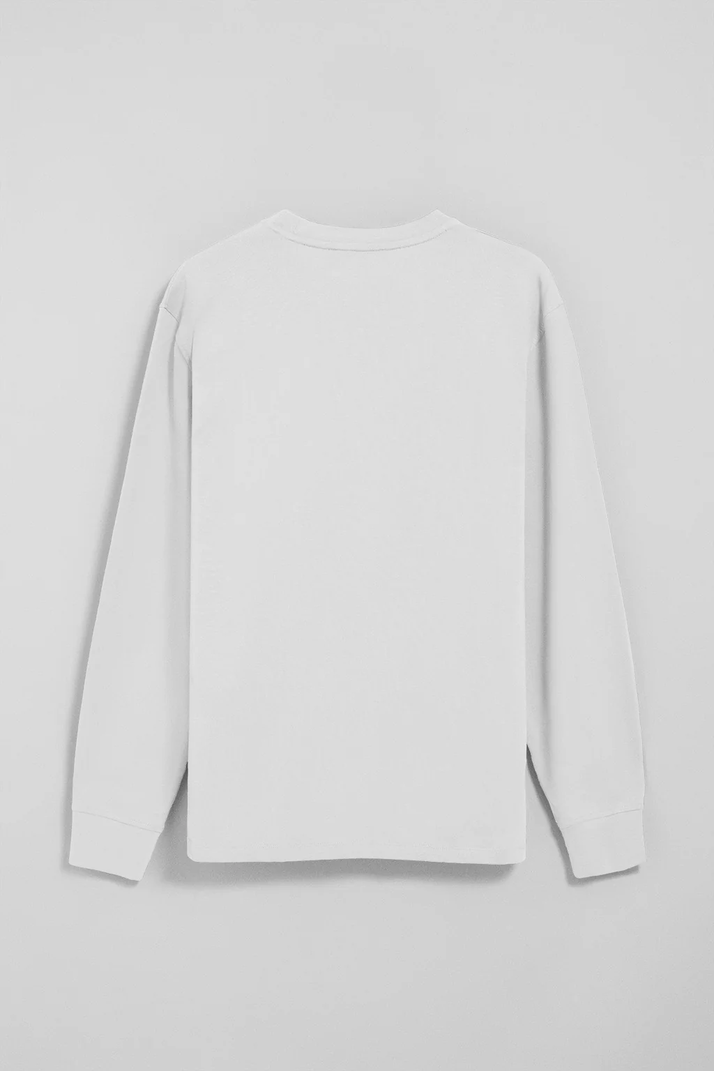 Camiseta de manga larga blanca con logo bordado Rigby Go - Image 7