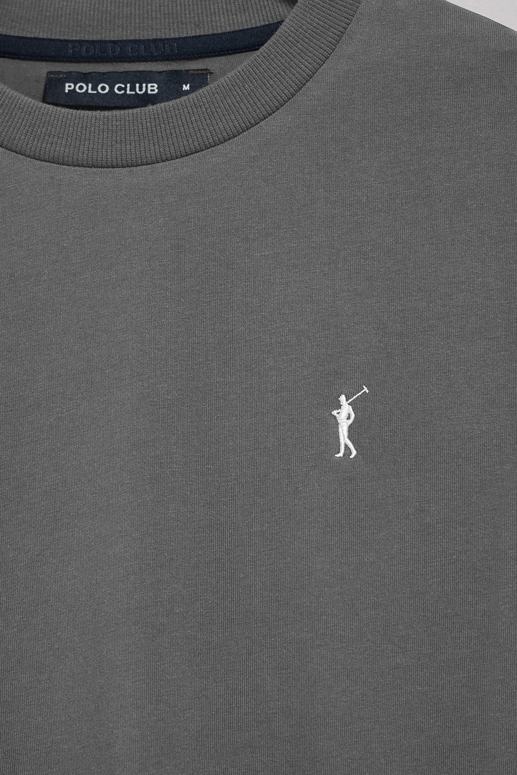 Camiseta gris asfalto de manga larga y bordado Rigby Go - Image 9