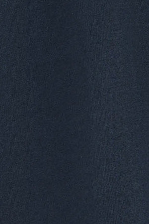 Camiseta azul marino de algodón y lino con bordado Rigby Go - Image 9