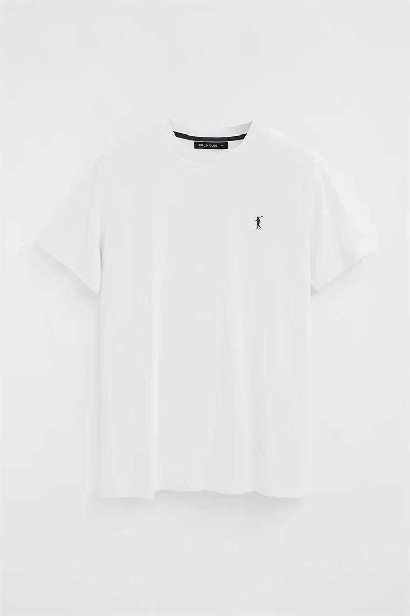 Camiseta blanca de manga corta y bordado Rigby Go - Image 11
