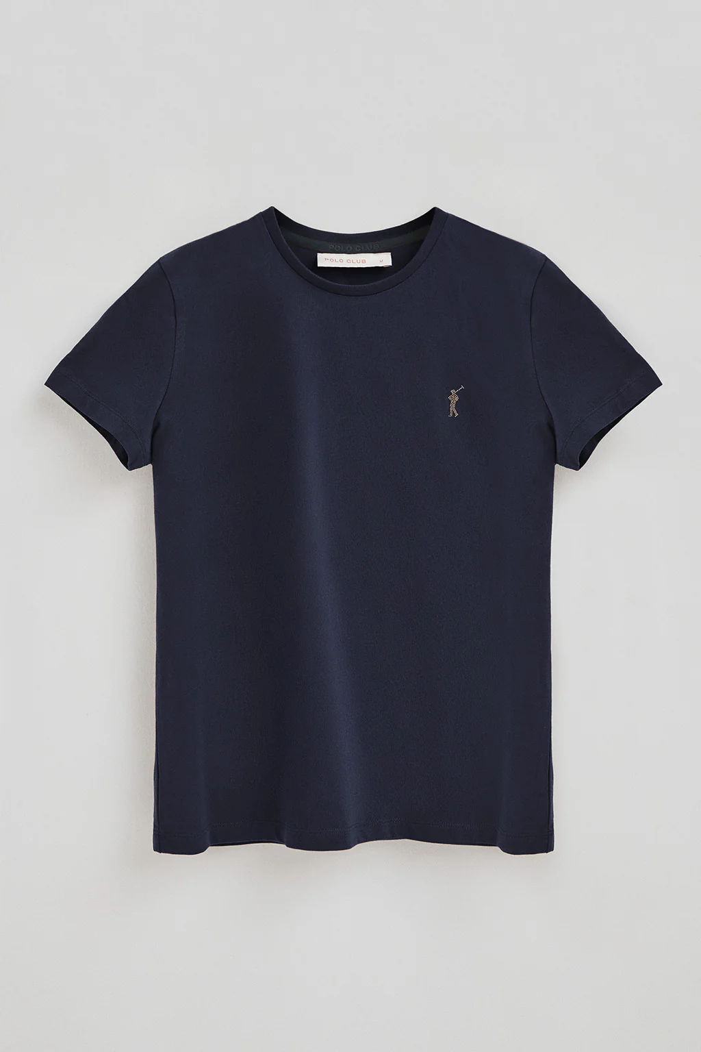Camiseta azul marino con logo Rigby Go Gold - Image 5
