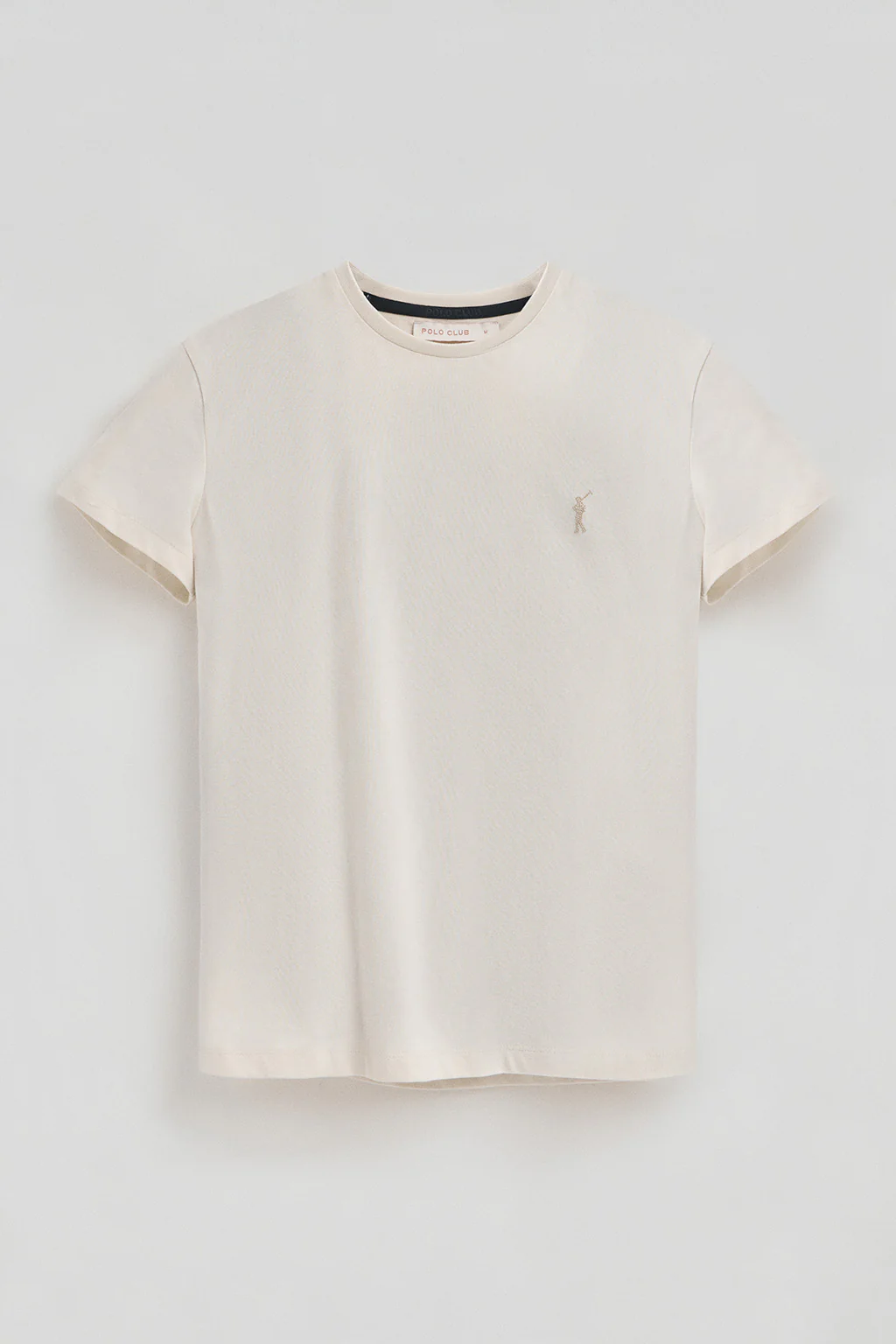 Camiseta color crudo con logo Rigby Go Gold - Image 5
