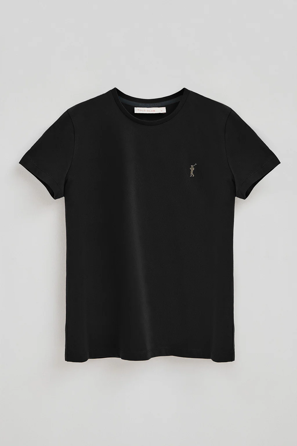 Camiseta negra con logo Rigby Go Gold - Image 5