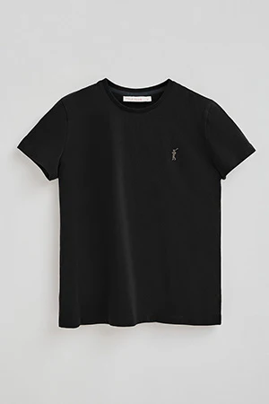 Camiseta negra con logo Rigby Go Gold - Image 8