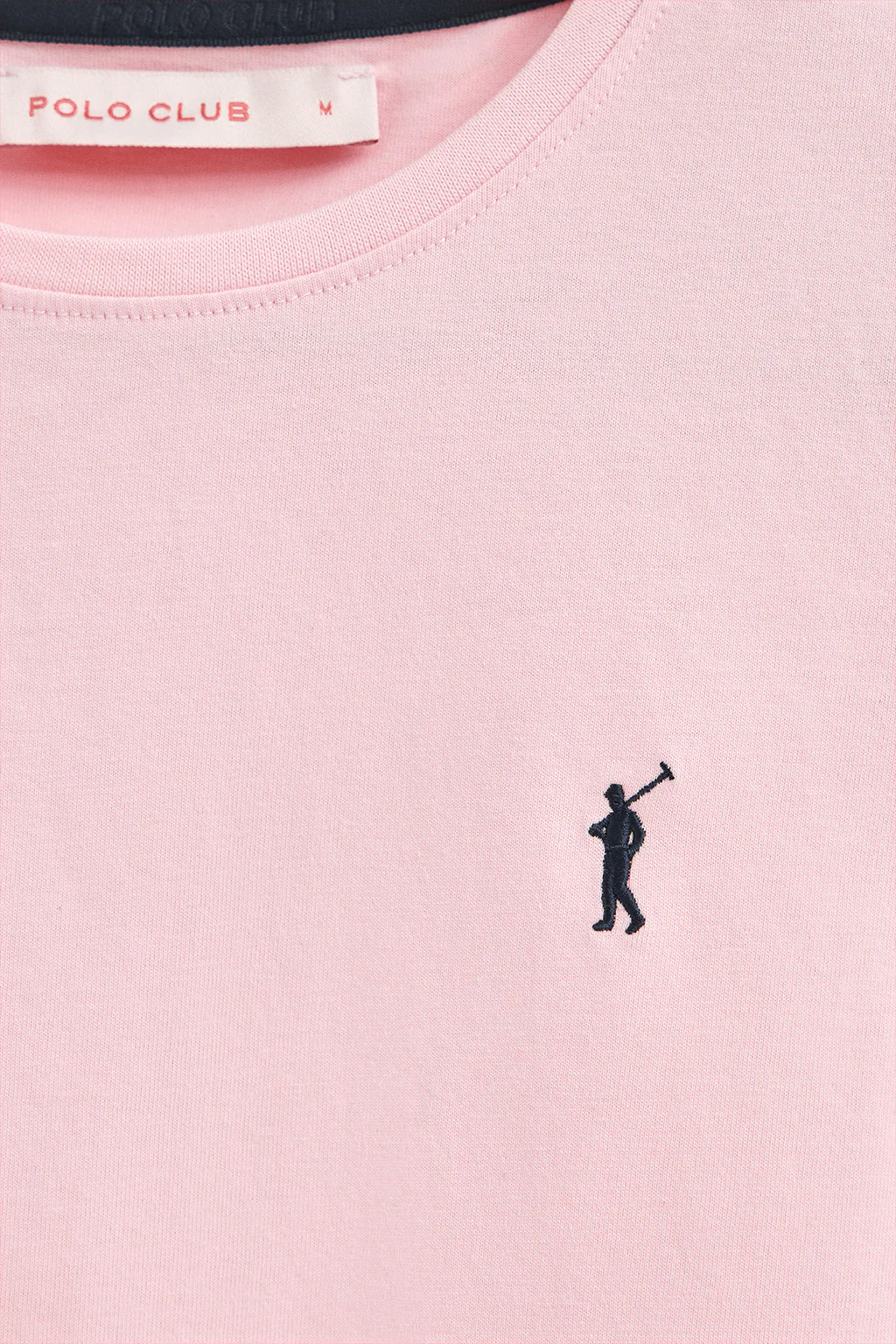 Camiseta rosa de manga corta con bordado Rigby Go - Image 6