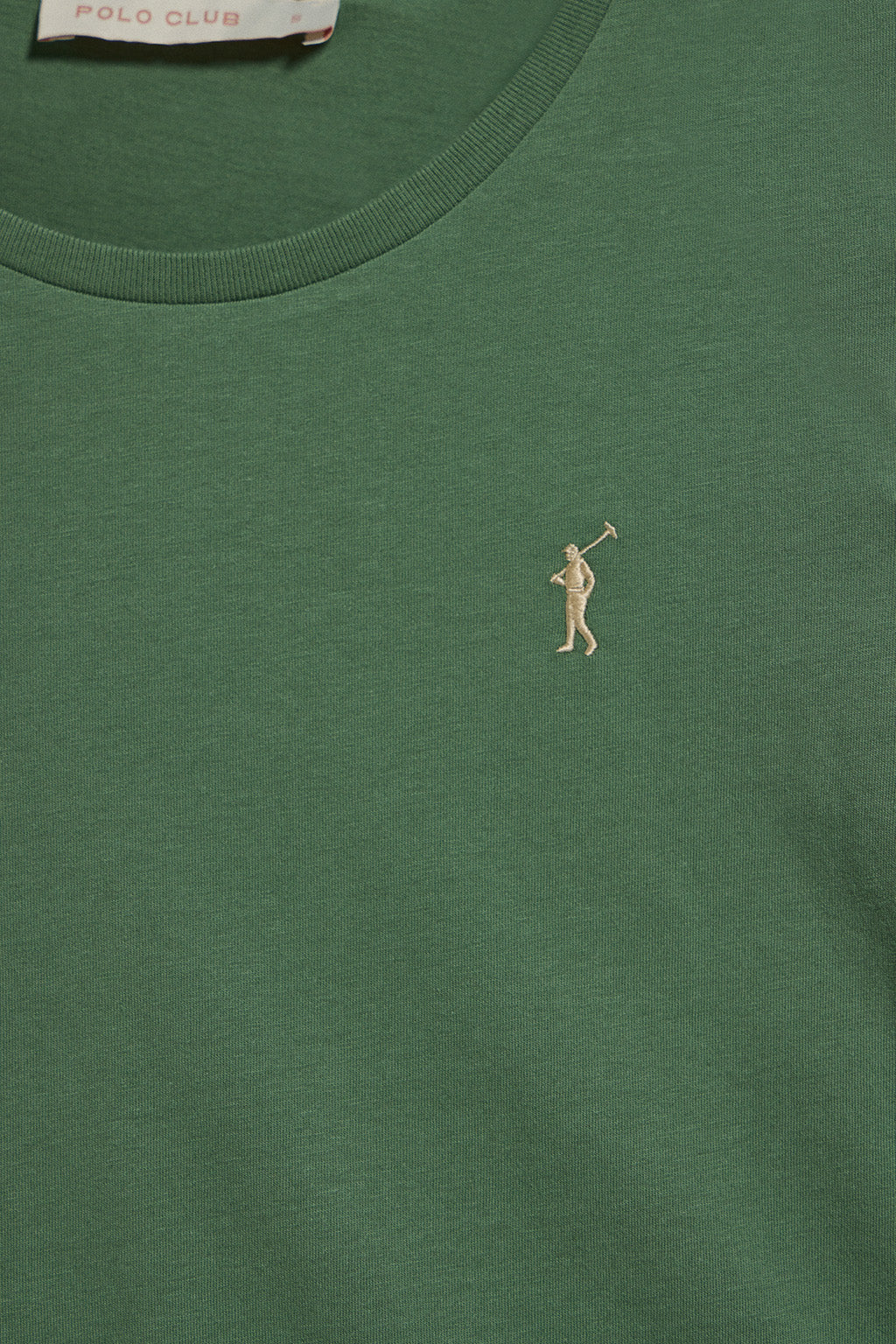 Camiseta básica de manga larga verde con logo Rigby Go - Image 6