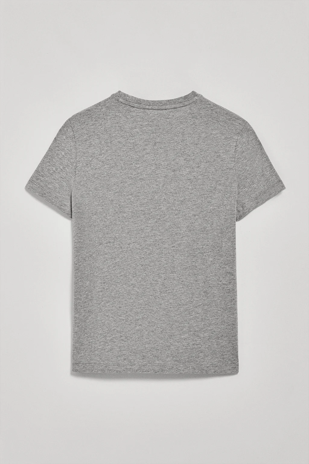 Camiseta gris vigoré de cuello redondo con bordado Rigby Go - Image 7