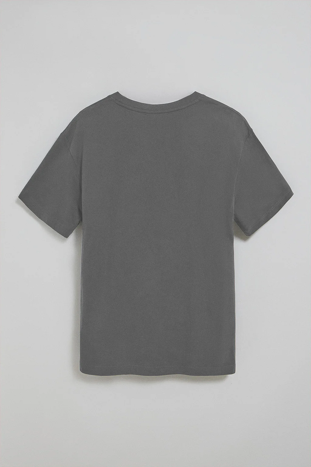Camiseta gris asfalto de manga corta y cuello redondo con logotipo Polo Club - Image 6