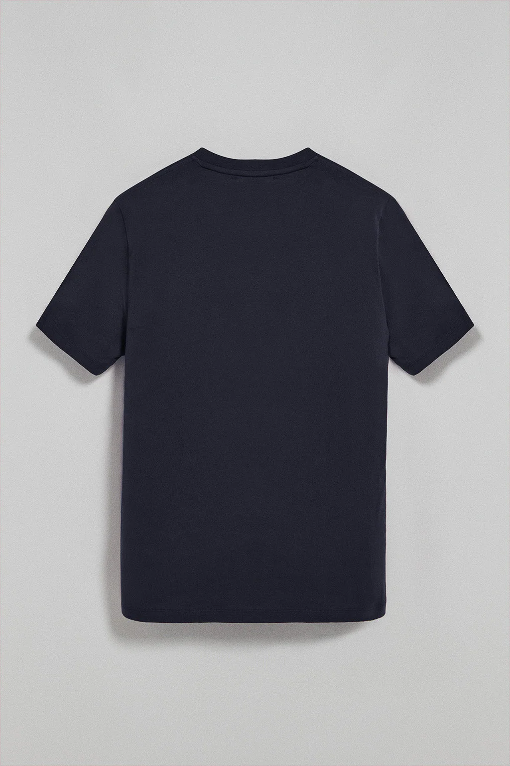 Camiseta azul marino de cuello redondo con logotipo engomado Polo Club - Image 8