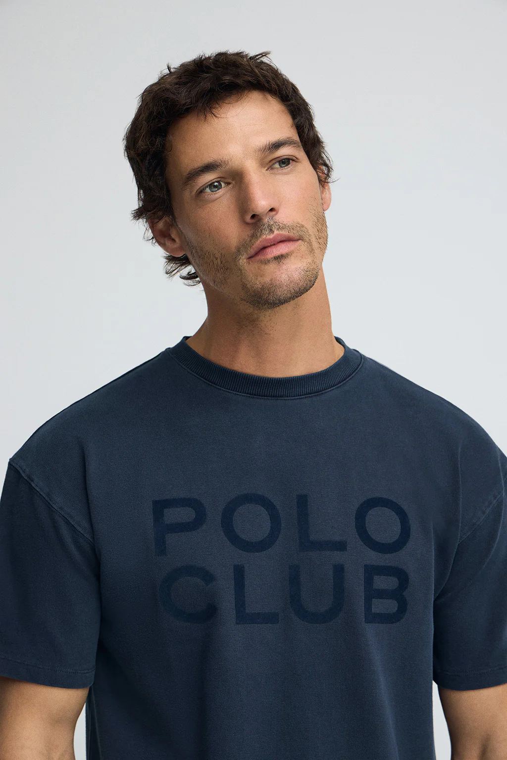 Camiseta Tarak azul marino con logo Polo Club - Image 3