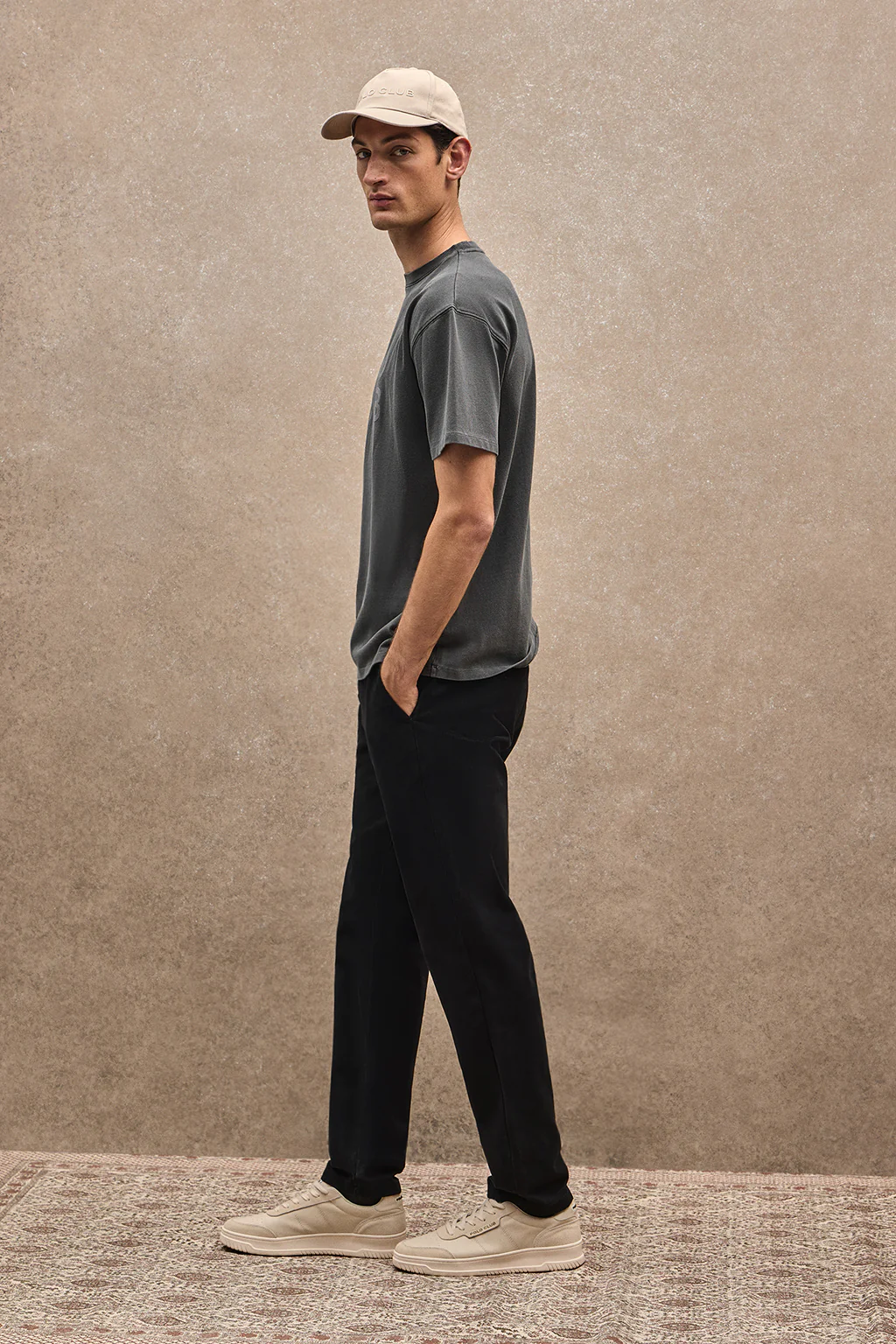 Camiseta Tarak gris oscuro con logo Polo Club - Image 3