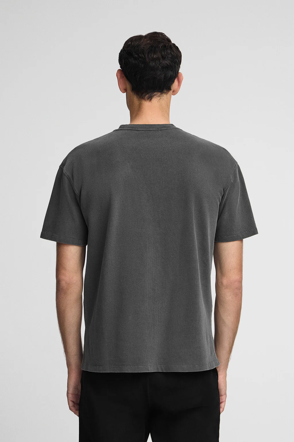 Camiseta Tarak gris oscuro con logo Polo Club - Image 5
