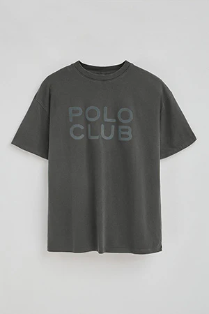 Camiseta Tarak gris oscuro con logo Polo Club - Image 9