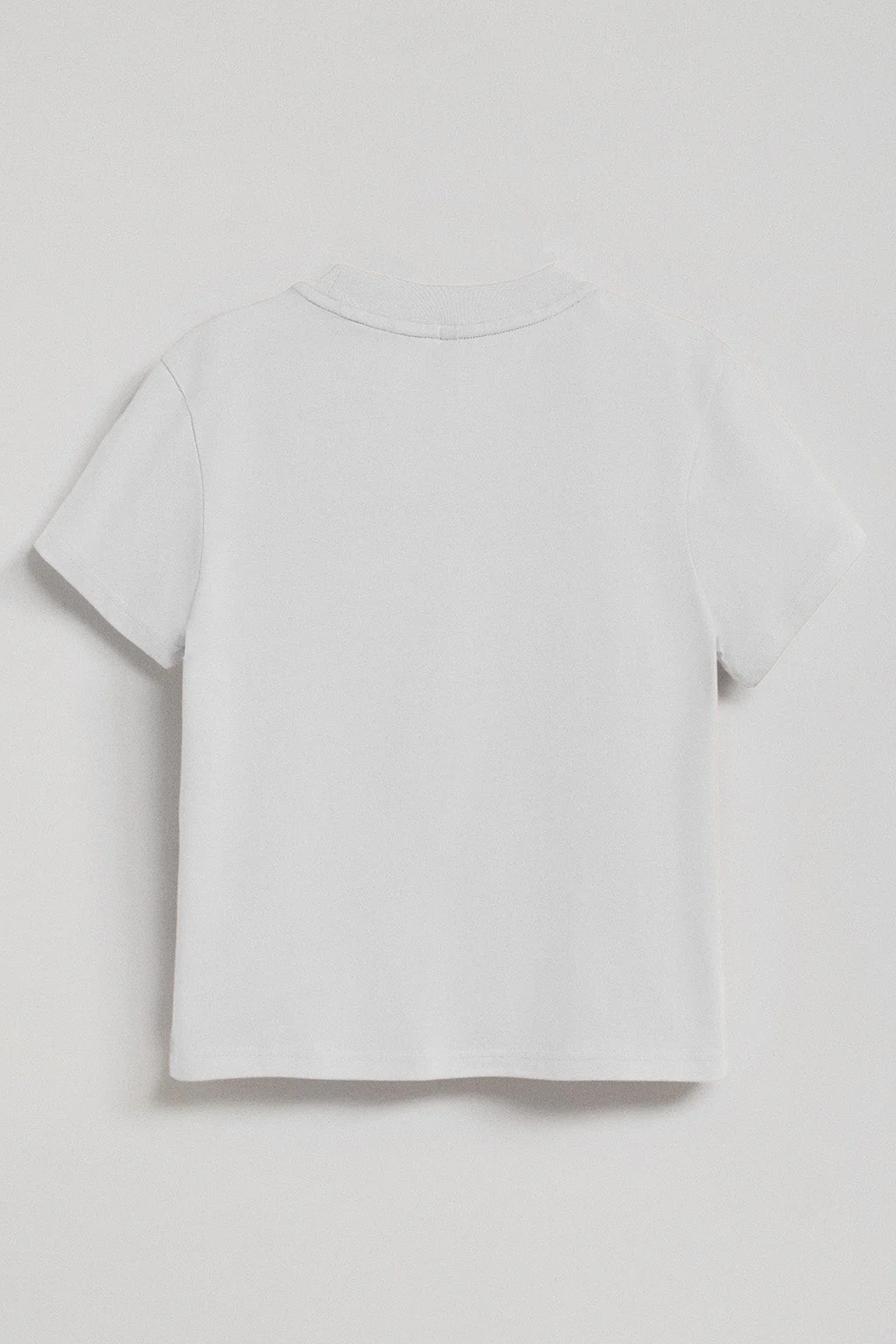 Camiseta Tori boxy fit blanca con print engomado Regular Block Polo Club - Image 8