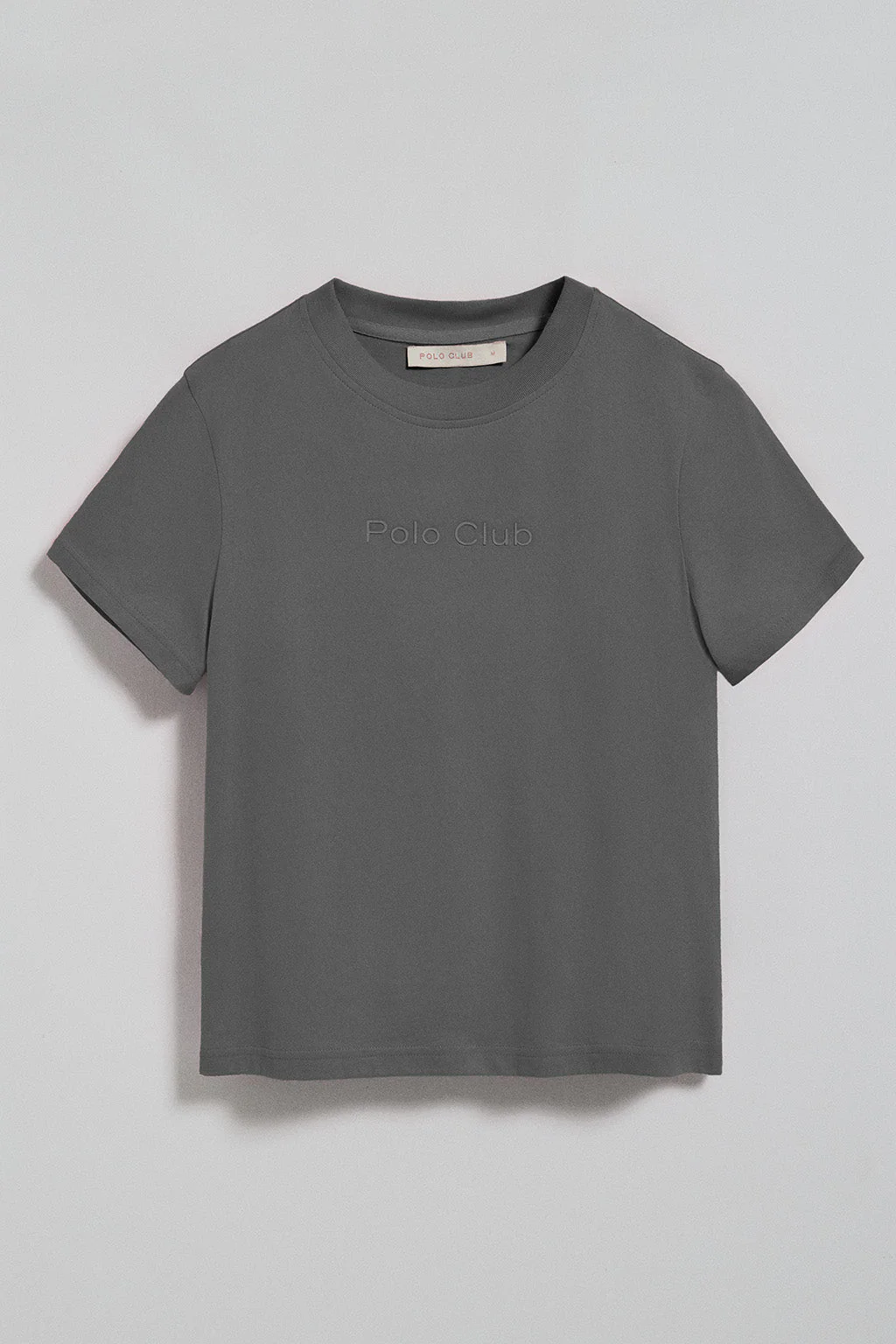 Camiseta Tori color asfalto con logo Minimal Combo Polo Club - Image 6