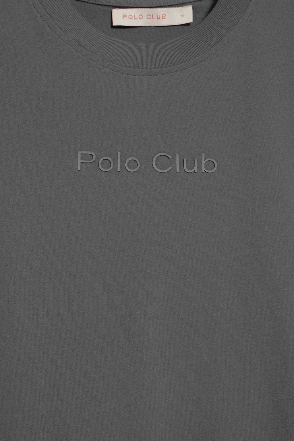 Camiseta Tori color asfalto con logo Minimal Combo Polo Club - Image 7