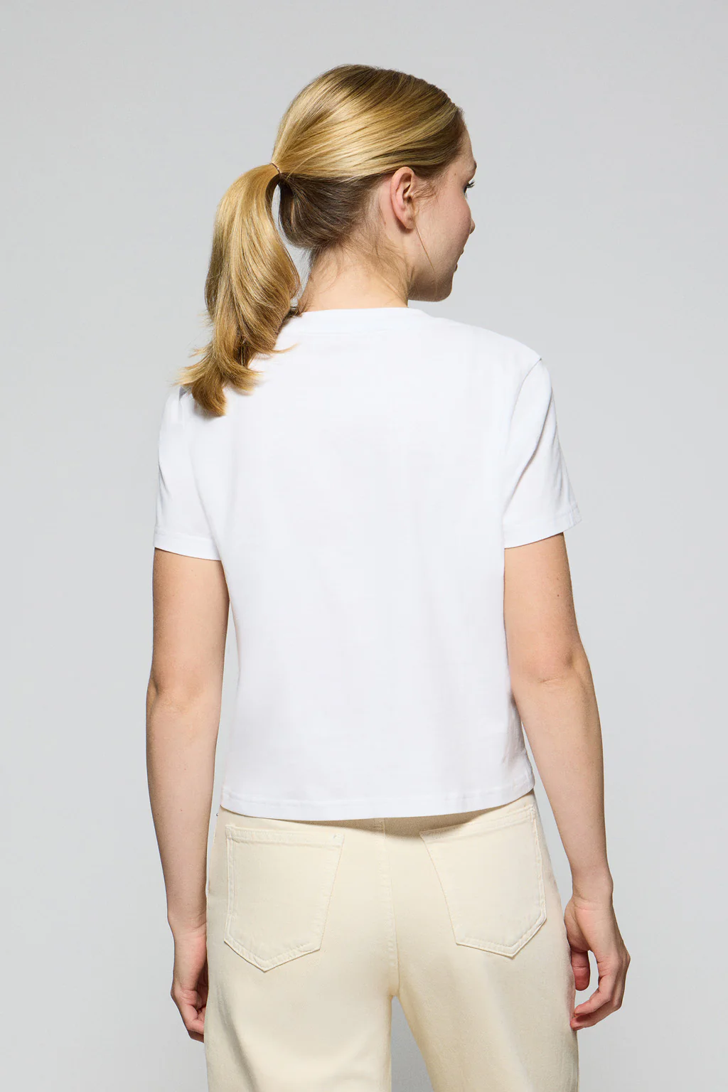 Camiseta Tori blanca con logo Minimal Combo Polo Club - Image 6