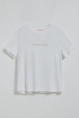 Camiseta Tori blanca con logo Minimal Combo Polo Club - Image 7