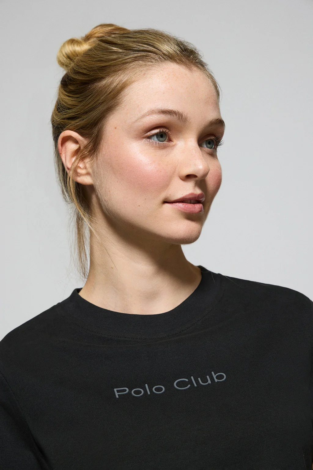 Camiseta Tori negra con logo Minimal Combo Polo Club - Image 3