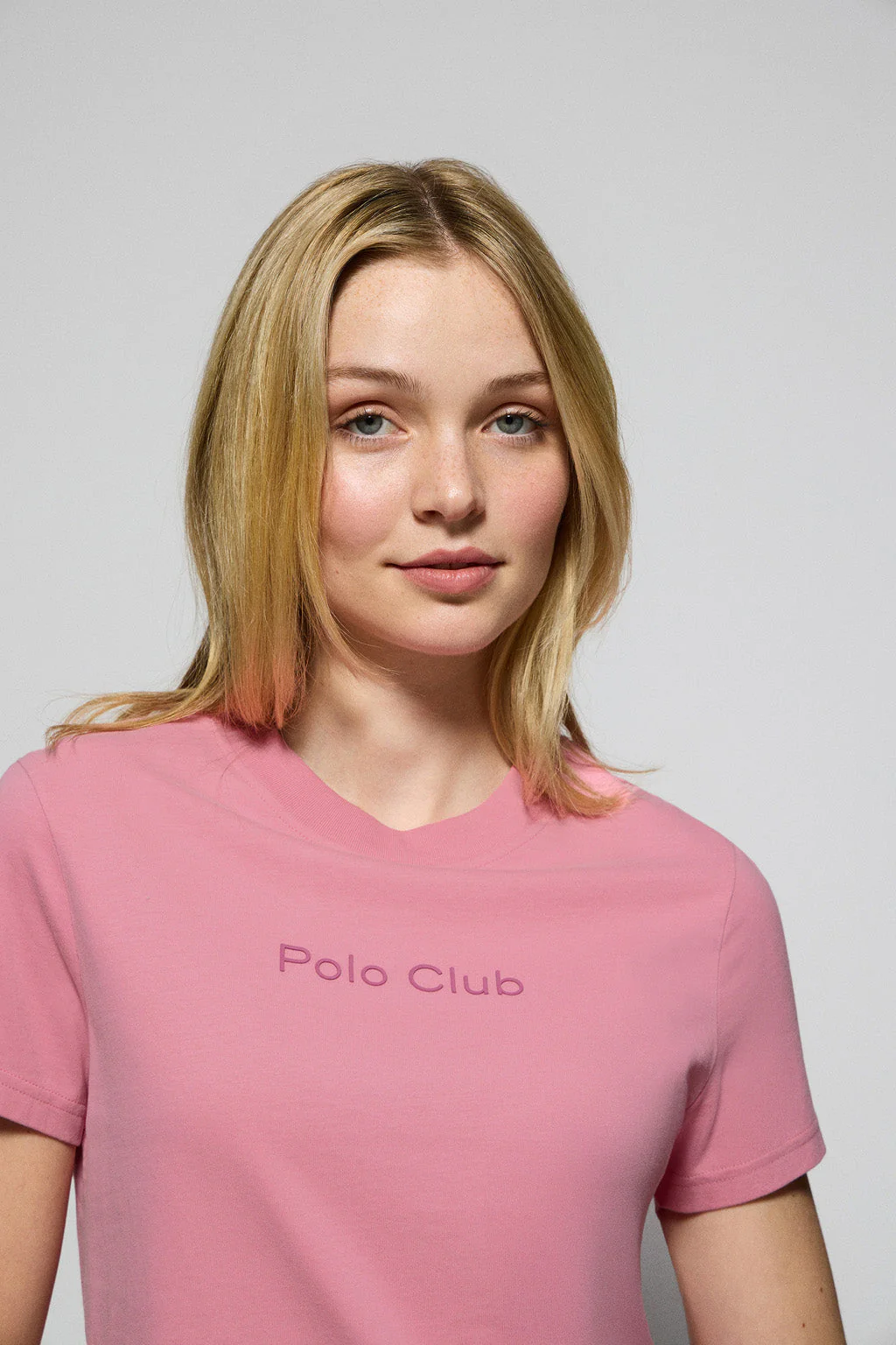 Camiseta Tori color rosa con logo Minimal Combo Polo Club - Image 3