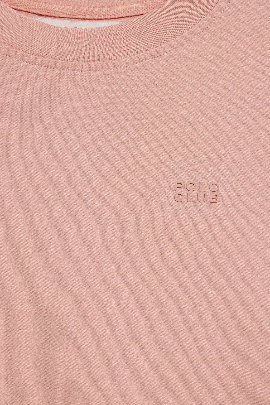 Camiseta Tori rosa palo con print engomado Polo Club - Image 9