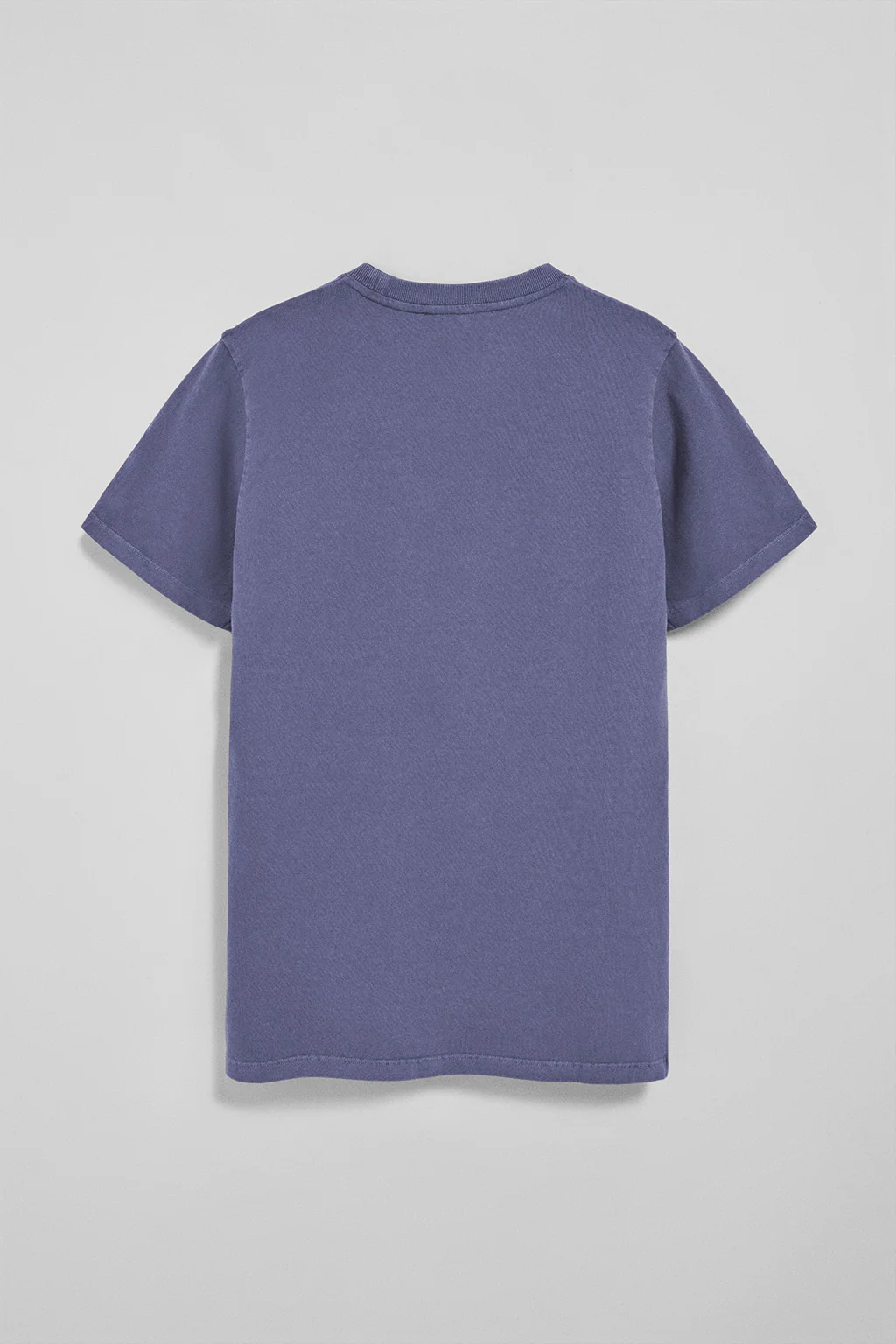 Camiseta azul océano garment dye con logo engomado Polo Club - Image 9