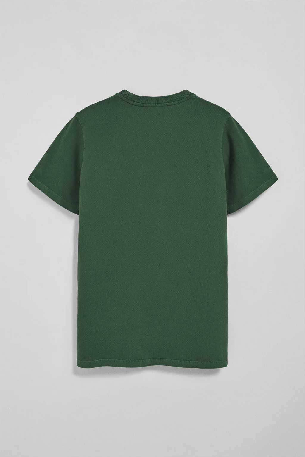 Camiseta verde garment dye con logo engomado Polo Club - Image 9
