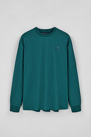 Camiseta verde azulado holgada con detalle Polo Club - Image 6