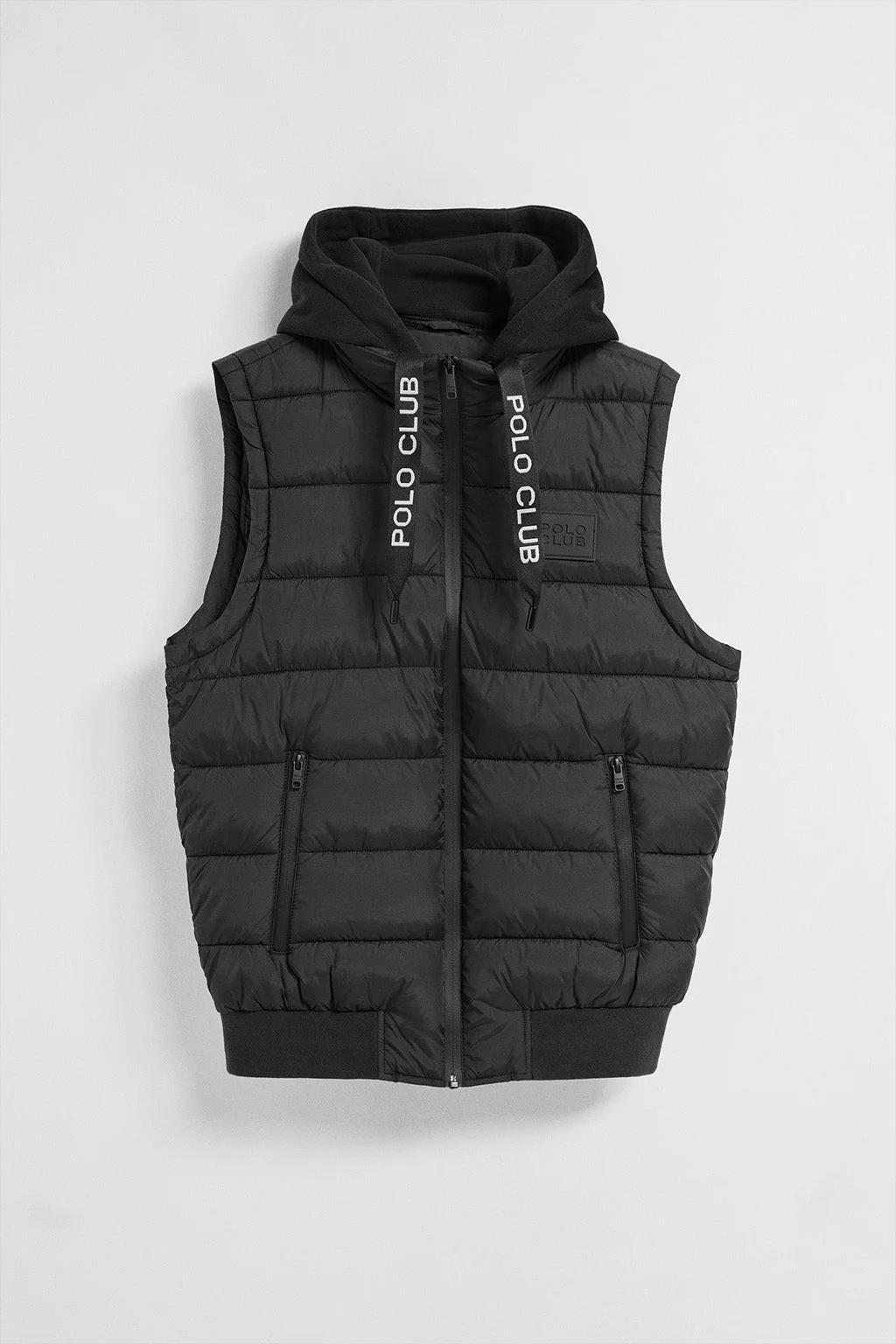 Chaleco acolchado negro Canyon con detalles Polo Club - Image 10