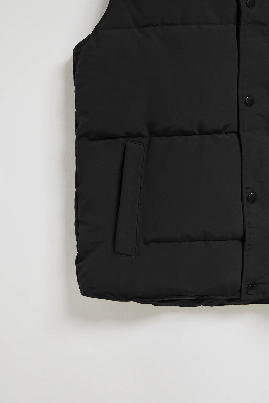 Chaleco negro acolchado con parche engomado Polo Club - Image 9