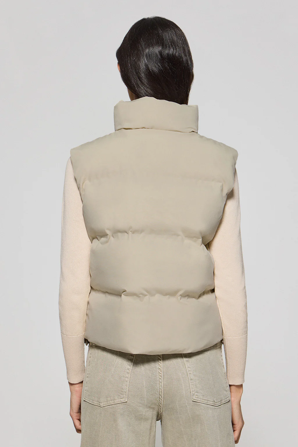 Chaleco beige acolchado Nueva York con detalles Polo Club - Image 6