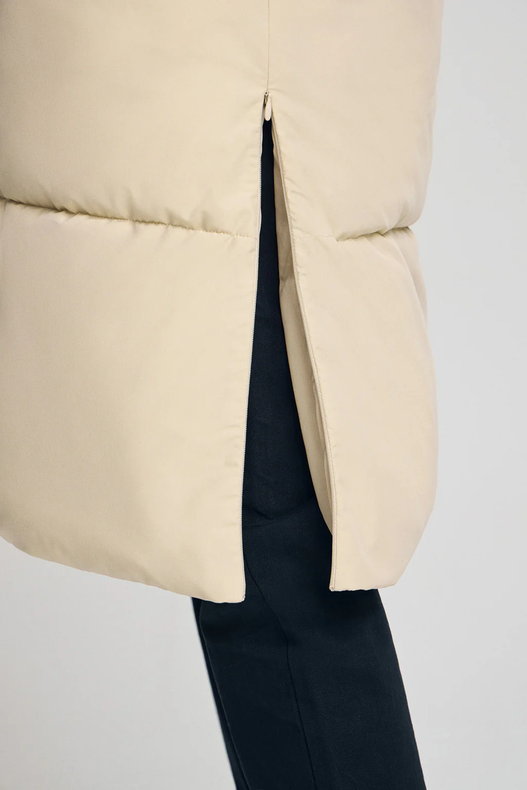 Chaqueta Anne color crudo con logo Polo Club - Image 6